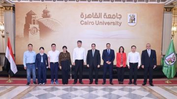 جامعتا القاهرة ونانجينغ للتربية الخاصة بالصين يبحثان أوجه التعاون المشترك جامعتا القاهرة ونانجينغ للتربية الخاصة بالصين يبحثان أوجه التعاون المشترك