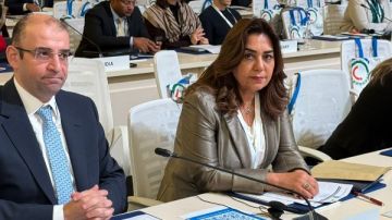 منال عوض تشارك في الدورة 21 لمؤتمر اليونيدو بالرياض