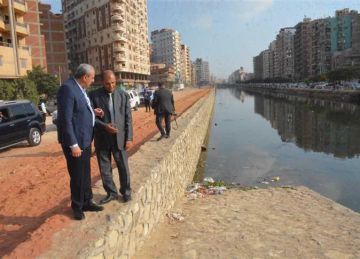 120 مليون جنيه لتطوير كورنيش محلة منوف.. ونسبة الأعمال وصلت لـ 66 