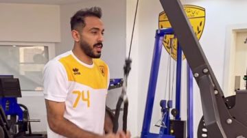 بعد أنباء عن فسخ التعاقد.. كهربا يرد من مرانه داخل القادسية