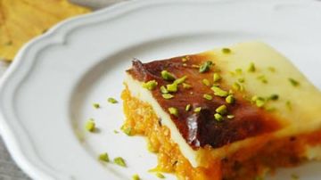 طريقة عمل القرع بالبشاميل .. حلوى شتوية غنية وطعم لا يقاوم