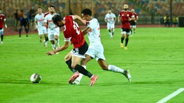 طلائع الجيش يسجل هدف أول في شباك الزمالك برأسية محمد عاطف