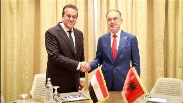 وزير الصحة يلتقي رئيس جمهورية ألبانيا لبحث آفاق التعاون الصحي بين البلدين