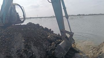 إزالة 10 مزارع سمكية مخالفة مقامة على أراض زراعية جنوب بورسعيد