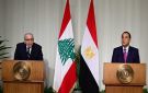 رئيس الوزراء: لبنان يحتل مكانة وحبا في قلوب كل المصريين
