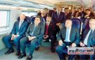 بدء التشغيل التجريبى للخط الأول للقطار الكهربائى السريع السخنة- العلمين- مطروح 