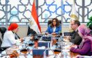 منال عوض تبحث خطة تطوير مركز التميز لأبحاث المناخ والتنمية المستدامة في مصر