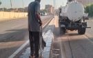 حملة نظافة لرفع كفاءة شوارع حي جنوب الأقصر ولتحسين المظهر الحضاري للمدينة