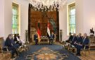 رئيسا مصر وألمانيا يبحثان التعاون في التصدي للهجرة غير الشرعية وتنظيم العمالة