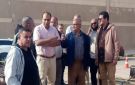 رئيس مياه الشرب بالجيزة يشرف على إصلاح كسر خط الحمأة قطر ٨٠٠ مم بمدينة الشيخ زايد