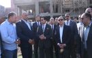 وزير الشباب رفقة محافظ الإسماعيلية يتفقدان إنشاء المدرسة المصرية اليابانية بمركز التنمية الشبابية بالسلام