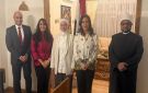 سفيرة مصر في ناميبيا تستقبل أمين البحوث الإسلامية