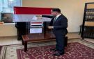 سفير مصر بروسيا يفتتح التصويت بانتخابات النواب بموسكو