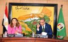 محافظ الفيوم ونائب وزير الاتصالات يناقشان خطط التعاون في تنفيذ التطوير المؤسسي الرقمي للمحافظة