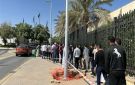 طوابير لأبناء الجالية المصرية في الرياض للإدلاء بأصواتهم في انتخابات النواب