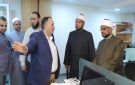 أمين عام مجمع البحوث الإسلامية يفاجئ الإدارات لمتابعة ادائها وجدية الانضباط