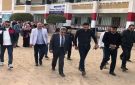 محافظ الدقهلية يتفقد مدرسة جمصة للتعليم الأساسي لمتابعة استعدادات الانتخابات
