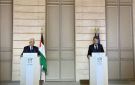ماكرون وعباس يعلنان تشكيل لجنة مشتركة لصياغة دستور دولة فلسطين 