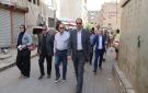 محافظ سوهاج يتفقد أعمال تطوير الحديقة العامة بمدينة ناصر