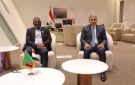وزير السياحة والآثار يلتقي مع وزير السياحة بدولة زامبيا لبحث سبل التعاون
