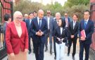 وزير التعليم يصطحب أميرة يابانية في زيارة لمدرسة بزهراء مدينة نصر