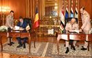 وزير الدفاع يلتقي نظيره الروماني ويوقع مذكرة تفاهم فى مجال التعاون العسكري