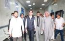 نائب وزير الصحة يتفقد مستشفى الضبعة المركزي للاطمئنان على جاهزية الخدمات الطبية للمواطنين
