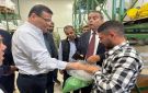 وزير الزراعة يتفقد كبرى شركات إنتاج التقاوي بالأردن