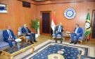وزير التربية والتعليم يزور الدقهلية ويلتقي المحافظ بديوان عام المحافظة