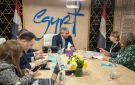  فتحي يبحث تعزيز الاستثمارات السياحية بمصر مع ممثلي اتحاد وكلاء وشركات السفر البريطاني
