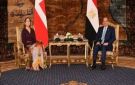 الرئيس السيسى يستقبل ملكة الدنمارك.. ومارى تشيد بعظمة الحضارة المصرية