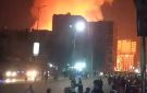 حريق هائل يلتهم ستوديو مصر الشهير