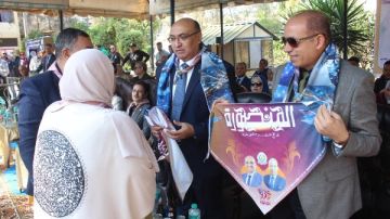 افتتاح المهرجان الكشفي والإرشادي لجوالي جامعة المنصورة