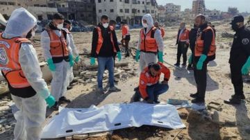 صحة غزة: بدء نقل جثامين الشهداء المدفونين داخل مجمع الشفاء الطبي