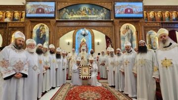 الاحتفال بالذكرى العاشرة لنياحة الأنبا أبراهام مطران الكرسي الأورشليمي في كنائس الخليج