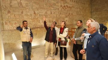 بعثة الاتحاد الأوروبي تزور متحف ملوي ومنطقة بني حسن الأثرية بالمنيا بعثة الاتحاد الأوروبي تزور متحف ملوي ومنطقة بني حسن الأثرية بالمنيا