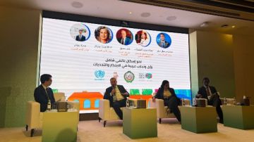 بالدوحة.. رئيس صندوق التنمية الحضرية يستعرض التجربة المصرية في تطوير المناطق غير الآمنة