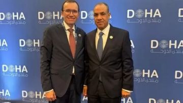 وزير الخارجية يلتقي نظيره النرويجي على هامش منتدى الدوحة