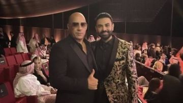 محمد كريم برفقة فان ديزل في مهرجان البحر الأحمر أيقونة هوليوود محمد كريم برفقة فان ديزل في مهرجان البحر الأحمر أيقونة هوليوود