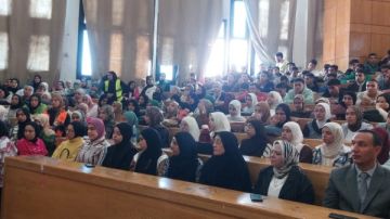 أوقاف البحيرة تعقد ندوة دينية بجامعة دمنهور حول خطورة التدخين الإلكتروني