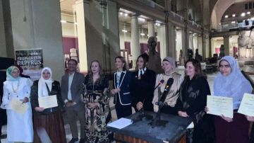 المتحف المصري بالتحرير يحتضن معرض من البردي الأخضر إلى الفن الخالد المتحف المصري بالتحرير يحتضن معرض من البردي الأخضر إلى الفن الخالد