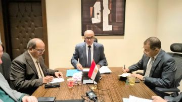 نائب وزير الإسكان يعقد اجتماعا لمتابعة الاحتياجات من الطلمبات لشركات مياه الشرب والصرف الصحي نائب وزير الإسكان يعقد اجتماعا لمتابعة الاحتياجات من الطلمبات لشركات مياه الشرب والصرف الصحي