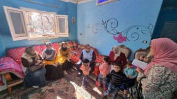 التأمين الصحي يزور مؤسسة البنات لإجراء الفحص الشامل والتوعية للفتيات