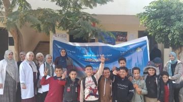 توقيع الكشف الطبي على 237 طفلا فى قافلة جامعة بنها بكفر شكر توقيع الكشف الطبي على 237 طفلا فى قافلة جامعة بنها بكفر شكر