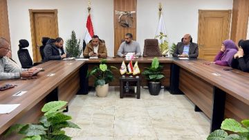 رئيس جهاز العبور الجديدة يترأس الاجتماع الأسبوعي للجنة العقارية رئيس جهاز العبور الجديدة يترأس الاجتماع الأسبوعي للجنة العقارية