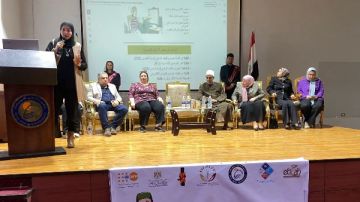  الابتزاز الإلكتروني وطرق مكافحته ندوة توعوية بجامعة بني سويف