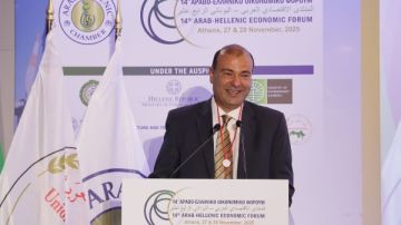 خالد حنفي: 500 مليار دولار حجم مشروعات إعادة الإعمار التي تستهدفها مبادرة عربية - يونانية جديدة خالد حنفي: 500 مليار دولار حجم مشروعات إعادة الإعمار التي تستهدفها مبادرة عربية - يونانية جديدة