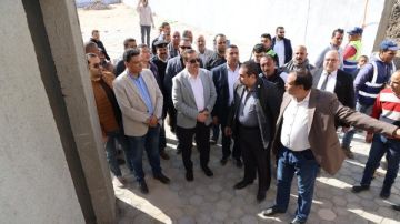 محافظ المنوفية يتفقد التجهيزات النهائية لوحدة طب الأسرة برملة الإنجب استعدادا لتشغيلها محافظ المنوفية يتفقد التجهيزات النهائية لوحدة طب الأسرة برملة الإنجب استعدادا لتشغيلها