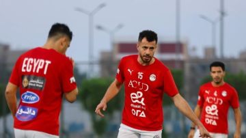 منتخب مصر يختتم تدريباته استعدادا لمواجهة الأردن في كأس العرب