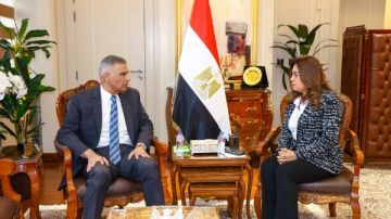 محافظ أسوان يعرض المستجدات بملفات المخلفات والتعديات وحياة كريمة على وزيرة التنمية المحلية